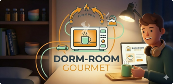 image of DORM-ROOM GOURMET